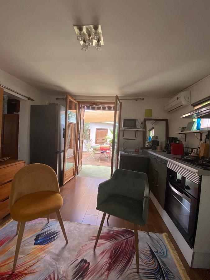 Bungalow De Charme Villa La Saline Le Bains Bagian luar foto